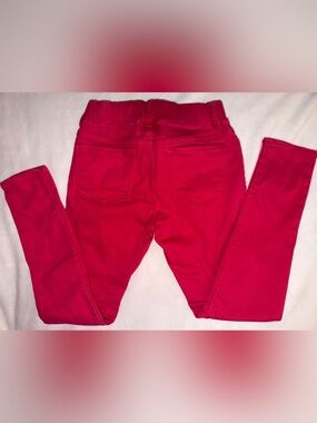 GAP Denim Girls Fuchsia Stretch Jeggings - Size 8